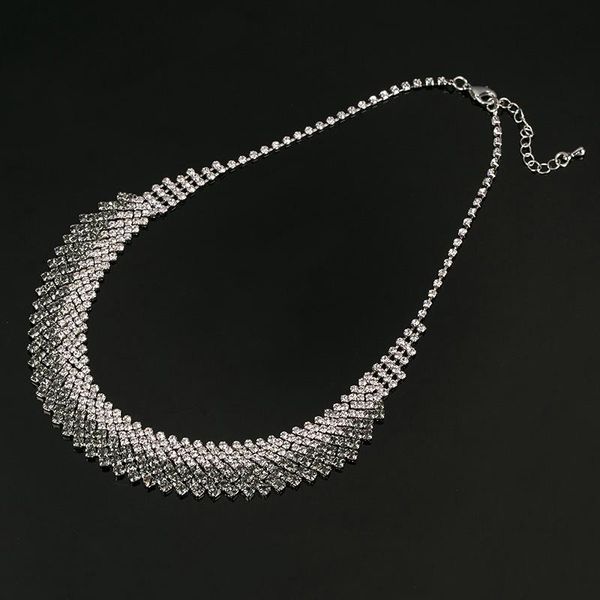 chokers fashion women alloy tassel geometric necklace europe-american trendy burst rhinestone classic water-wave jewelry yfjewe, Golden;silver
chokers fashion women alloy tassel geometric necklace europe-american trendy burst rhinestone classic water-wave jewelry yfjewe, Golden;silver