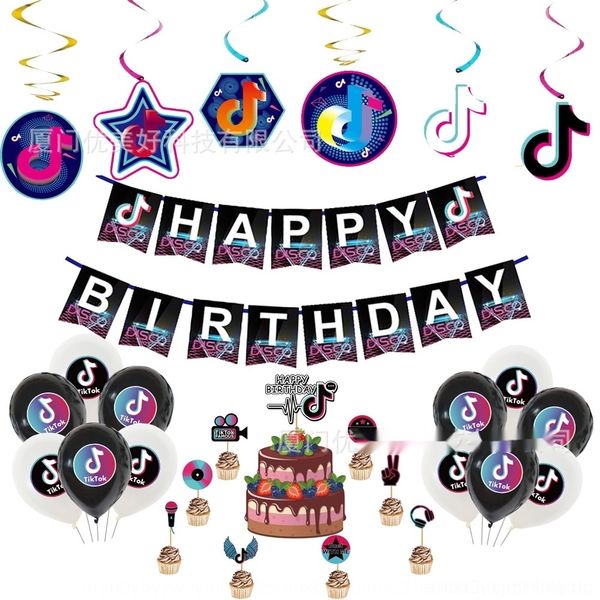 xjto1 theme decoration banner music cakecard tiktok hanging set cakecard theme party decoration spiral banner music cake cake tiktok spiral
xjto1 theme decoration banner music cakecard tiktok hanging set cakecard theme party decoration spiral banner music cake cake tiktok spiral