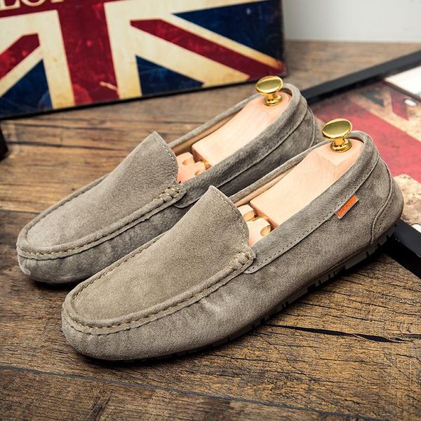 6 color italian men casual shoes suede leather mens loafers man driving moccasins soft breathable slip on boat shoe, Black
6 color italian men casual shoes suede leather mens loafers man driving moccasins soft breathable slip on boat shoe, Black