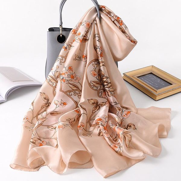 women designer 100% pure silk scarf foulard female print floral shawls and wraps summer beach cover-ups hijab snood, Blue;gray
women designer 100% pure silk scarf foulard female print floral shawls and wraps summer beach cover-ups hijab snood, Blue;gray