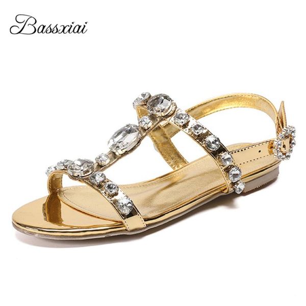 sandals jeweled rhinestone t-strap women flat heel real leather open toe diamond summer beach sandalias de mujer, Black
sandals jeweled rhinestone t-strap women flat heel real leather open toe diamond summer beach sandalias de mujer, Black