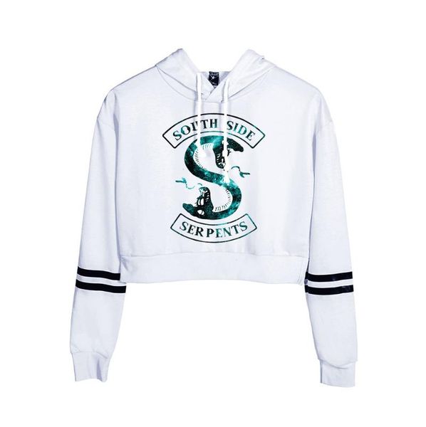 south side serpents print hoodies long sleeve shirts women's sweatshirt harajuku hoodies, Black
south side serpents print hoodies long sleeve shirts women's sweatshirt harajuku hoodies, Black