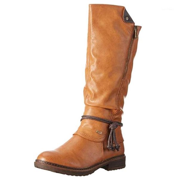 boots ribetrini retro women round toe brand winter shoes sewing metal zipper low heel mid calf 2021 boots1, Black
boots ribetrini retro women round toe brand winter shoes sewing metal zipper low heel mid calf 2021 boots1, Black