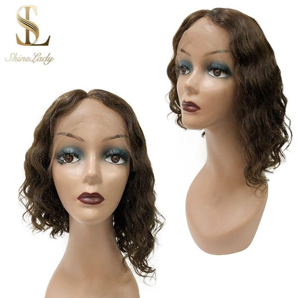 lace wigs shinelady brazilian water wave human hair wig 150 density remy 14 inch 1b/2# part short curly for women, Black;brown
lace wigs shinelady brazilian water wave human hair wig 150 density remy 14 inch 1b/2# part short curly for women, Black;brown