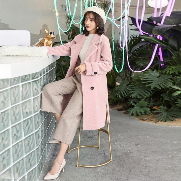 ayunsue 2019 new women's real fur coat winter autumn sheep shearing 100% wool jacket long coat women manteau femme 1809 kj37671, Black
ayunsue 2019 new women's real fur coat winter autumn sheep shearing 100% wool jacket long coat women manteau femme 1809 kj37671, Black