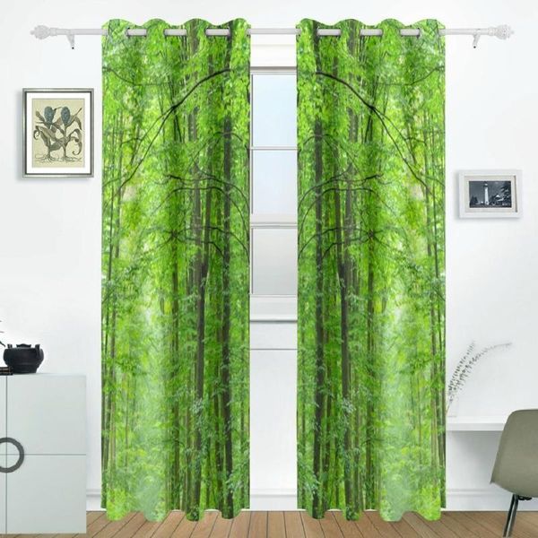 green forest tree curtains drapes panels darkening blackout grommet room divider for patio window sliding glass door 55x84 inch1
green forest tree curtains drapes panels darkening blackout grommet room divider for patio window sliding glass door 55x84 inch1