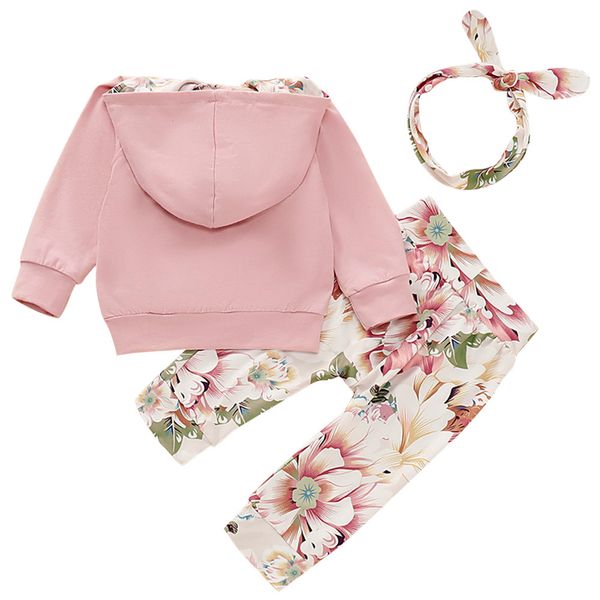 baby girl clothes set floral print sweatshirt hoodie and long pants headband winter cute kids suit clothes newborn lj201223, White
baby girl clothes set floral print sweatshirt hoodie and long pants headband winter cute kids suit clothes newborn lj201223, White