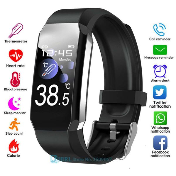 men's women's sports smart watch, intelligent waterproof wristband ip67, with thermometer and heart rate controlbgt
men's women's sports smart watch, intelligent waterproof wristband ip67, with thermometer and heart rate controlbgt