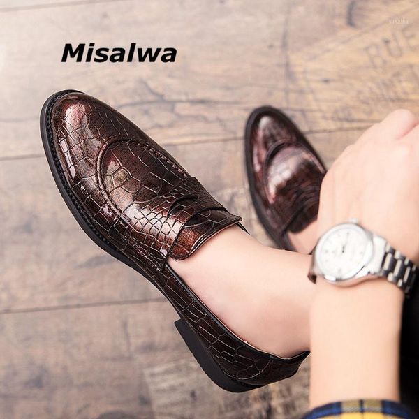 dress shoes misalwa patent leather men's office slip-on simple basic party wedding formal gentleman oxford pointy fashion1, Black
dress shoes misalwa patent leather men's office slip-on simple basic party wedding formal gentleman oxford pointy fashion1, Black