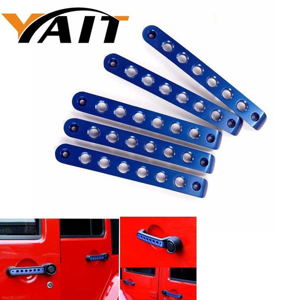 yait door handle inserts front rear aluminum grab handle cover trim for wrangler jk 2 door & unlimited accessories 4
yait door handle inserts front rear aluminum grab handle cover trim for wrangler jk 2 door & unlimited accessories 4