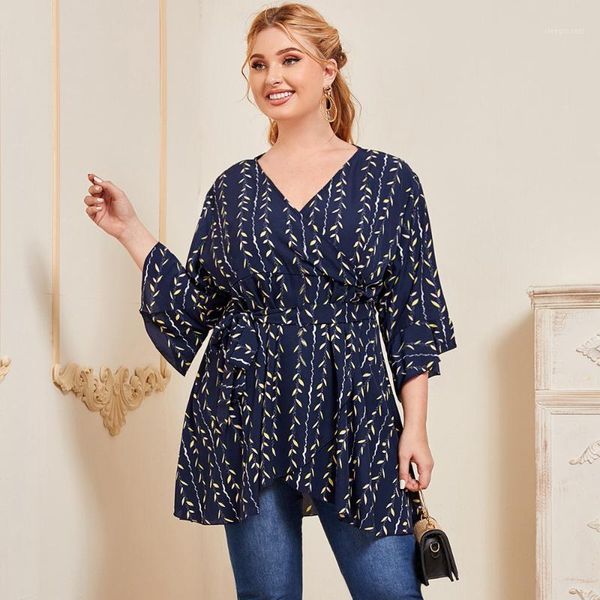 5xl plus size long blouse shirt women 2020 autumn v neck three quarter sleeve floral print casual blouse ladies tunic 1, White
5xl plus size long blouse shirt women 2020 autumn v neck three quarter sleeve floral print casual blouse ladies tunic 1, White