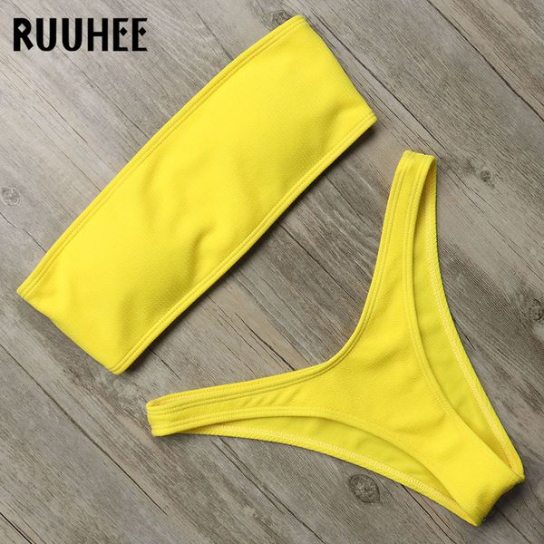 ruuhee bikini swimwear women swimsuit thong bikini set bathing suit solid bandeau female back strap swimming suit for women t200708, White;black
ruuhee bikini swimwear women swimsuit thong bikini set bathing suit solid bandeau female back strap swimming suit for women t200708, White;black