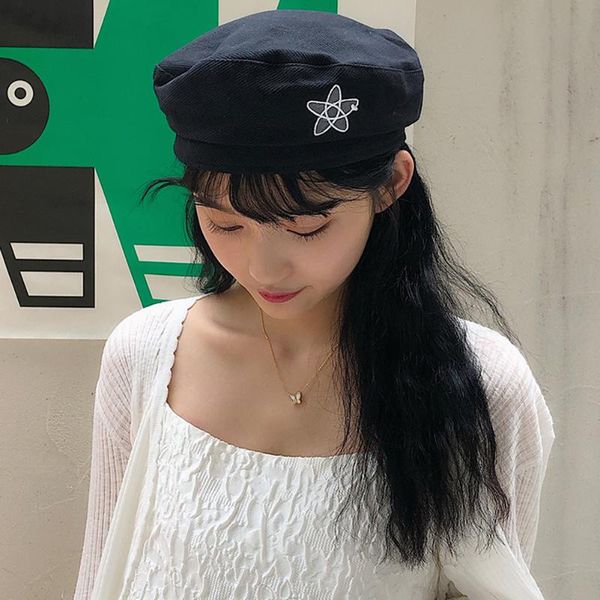 berets fashion women girl flower hats vintage warm cotton autumn winter retro solid color lady elegant bonnet caps, Blue;gray
berets fashion women girl flower hats vintage warm cotton autumn winter retro solid color lady elegant bonnet caps, Blue;gray
