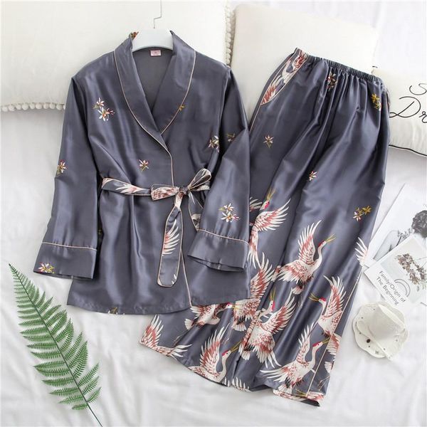 pajamas women's home wear robe pajama robe set comfortable thin sleepwear loungewea section suit women bath, Black;red
pajamas women's home wear robe pajama robe set comfortable thin sleepwear loungewea section suit women bath, Black;red