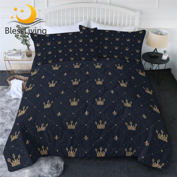 blessliving gold crown quilt set retro style air-conditioning summer comforter blue bedding 3 pieces king colcha verano queen
blessliving gold crown quilt set retro style air-conditioning summer comforter blue bedding 3 pieces king colcha verano queen