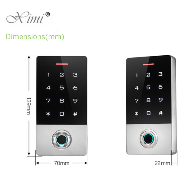 ip68 waterproof fingerprint door access control system with 125khz card reader tf1 tf2 tf3 standalone door lock
ip68 waterproof fingerprint door access control system with 125khz card reader tf1 tf2 tf3 standalone door lock