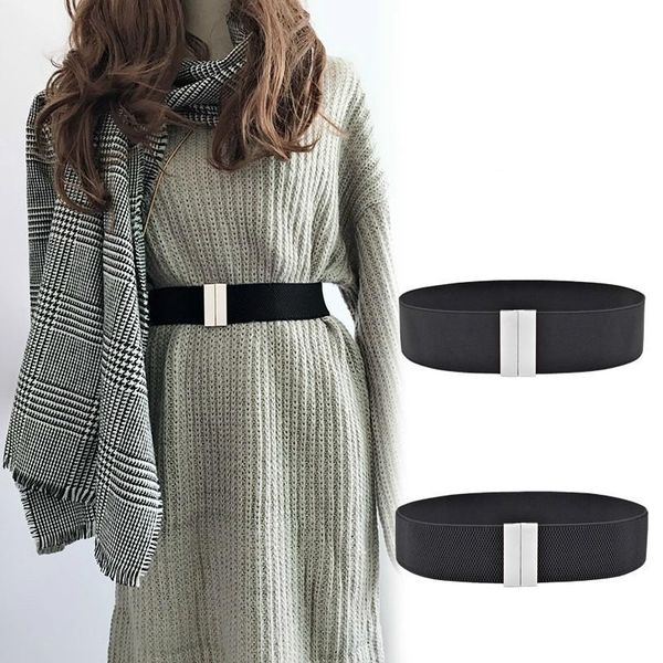 designer new style elastic women belt fashion atmosphere dress shirts accessories gold silver buckle black, Black;brown
designer new style elastic women belt fashion atmosphere dress shirts accessories gold silver buckle black, Black;brown