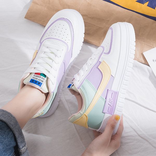 2020 spring white shoes women's new style versatile fashion korean students casual thick bottomed breathable low sneakers 1006, Black;white
2020 spring white shoes women's new style versatile fashion korean students casual thick bottomed breathable low sneakers 1006, Black;white