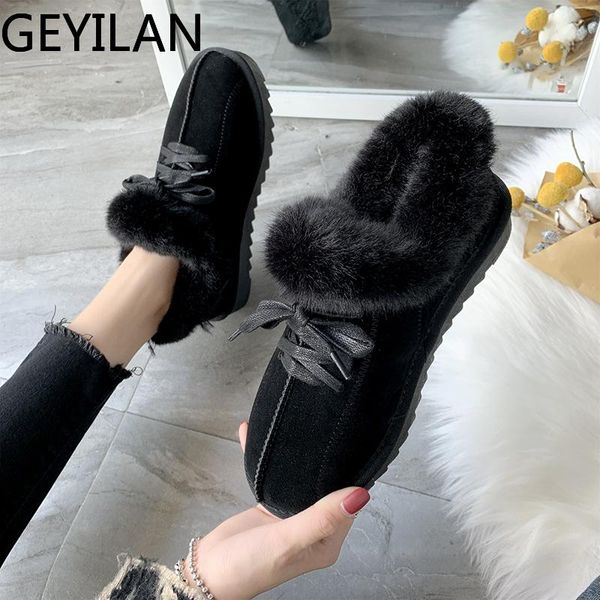 new female snow boots non-slip student plus velvet warm shoes flat lace women's boots plus velvet warm cotton shoes u11-37, Black
new female snow boots non-slip student plus velvet warm shoes flat lace women's boots plus velvet warm cotton shoes u11-37, Black