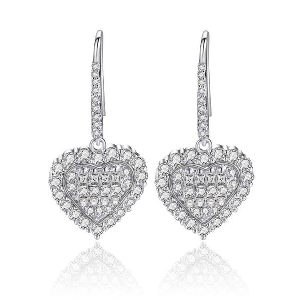 fashion heart zircon women earrings luxury elegant temperament korean ladies eardrop gifts casual jewelry, Golden;silver
fashion heart zircon women earrings luxury elegant temperament korean ladies eardrop gifts casual jewelry, Golden;silver