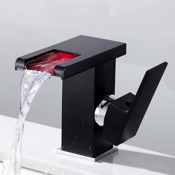 bathroom sink faucets led basin faucet waterfall temperature colors change mixer tap deck mounted wash cold water
bathroom sink faucets led basin faucet waterfall temperature colors change mixer tap deck mounted wash cold water