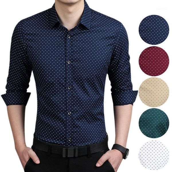 men's casual shirts men slim fit long sleeve shirt polka dot business plus size 5xl@881, White;black
men's casual shirts men slim fit long sleeve shirt polka dot business plus size 5xl@881, White;black