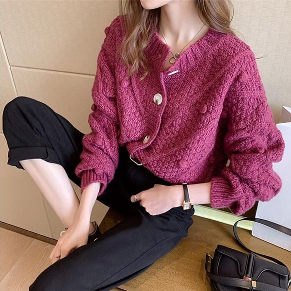 women's knitted cardigan 2020 new korean style long-sleeved thickened online celebrity sweater coat trendy, White
women's knitted cardigan 2020 new korean style long-sleeved thickened online celebrity sweater coat trendy, White