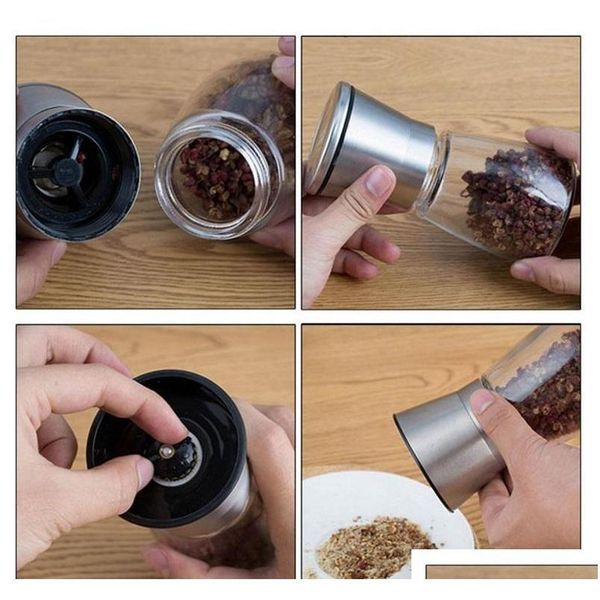 salt and pepper grinder stainless steel glass body mill adjustable ceramic rotor practical kitche jllkcx lottery2010
salt and pepper grinder stainless steel glass body mill adjustable ceramic rotor practical kitche jllkcx lottery2010