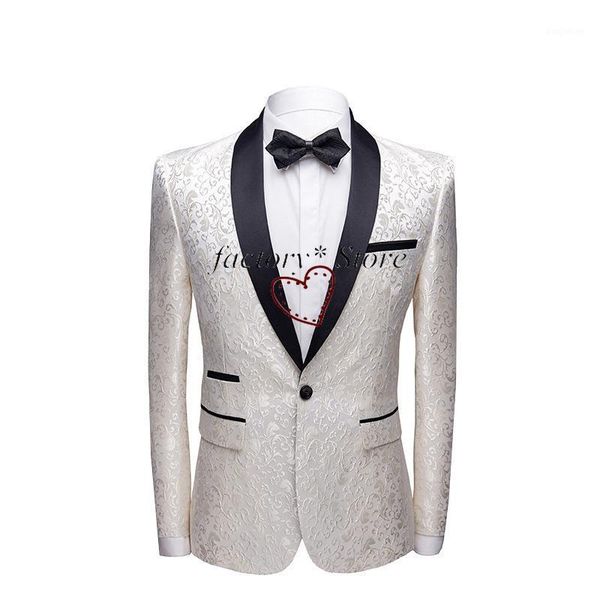 men's pattern thin suit dress men's man pgrapher nightclub suit outerwear european and american style gentleman1, White;black
men's pattern thin suit dress men's man pgrapher nightclub suit outerwear european and american style gentleman1, White;black