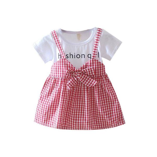 girl's dresses dishykooker girl kids dress summer plaid printing short sleeve round neckline soft cotton, Red;yellow
girl's dresses dishykooker girl kids dress summer plaid printing short sleeve round neckline soft cotton, Red;yellow