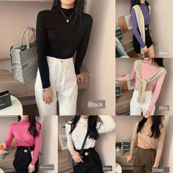 2020 осень новый 20 цвет top coatnatural чистый капка пассивом тонкий половина высокий воротник сплошной цвет простой верхней рубашки женщин, White
2020 осень новый 20 цвет top coatnatural чистый капка пассивом тонкий половина высокий воротник сплошной цвет простой верхней рубашки женщин, White