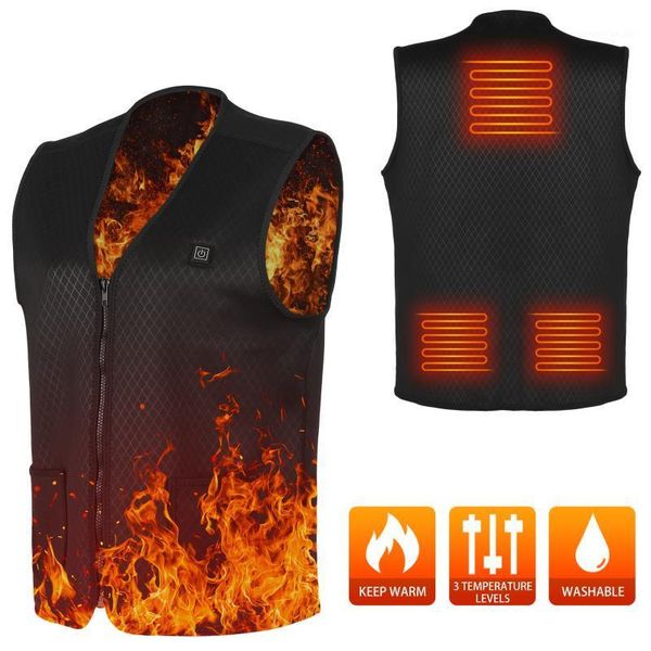 outdoor t-shirts winter warm manetic therapy heated jacket vest washable usb electric self heating waistcoat clothing cotton for men women1, Gray;blue
outdoor t-shirts winter warm manetic therapy heated jacket vest washable usb electric self heating waistcoat clothing cotton for men women1, Gray;blue