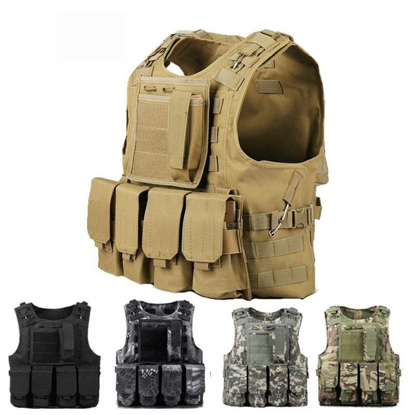 tactical mens hunting vest field battle molle waistcoat assault plate carrier combat vest hunting equipment, Camo;black
tactical mens hunting vest field battle molle waistcoat assault plate carrier combat vest hunting equipment, Camo;black