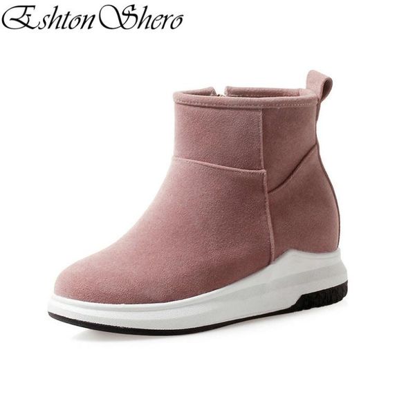 boots eshtonshero winter women shoes solid woman ankle scrub+pu wedge high heel round toe casual ladies snow bootssize 34-43, Black
boots eshtonshero winter women shoes solid woman ankle scrub+pu wedge high heel round toe casual ladies snow bootssize 34-43, Black