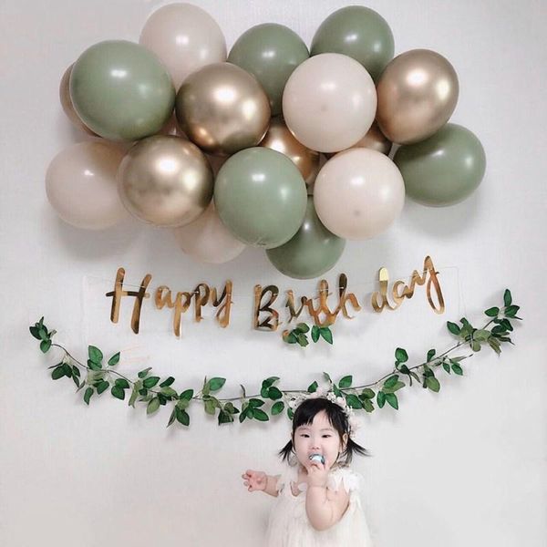 party decoration 19pcs/set avocado green latex balloons garland arch kit retro bean balloon set baby shower wedding birthday decorations
party decoration 19pcs/set avocado green latex balloons garland arch kit retro bean balloon set baby shower wedding birthday decorations