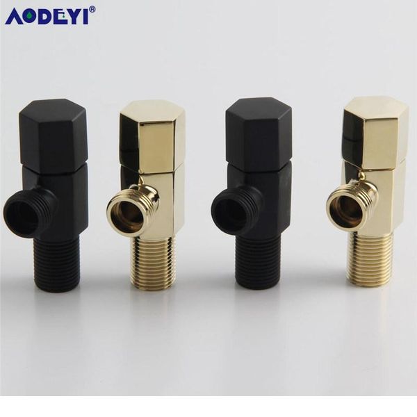 aodeyi angle valve 304 stainless steel 1/2\"male x 1/2\" male bathroom bidet valve bathroom accessories black gold finish bbysub
aodeyi angle valve 304 stainless steel 1/2\"male x 1/2\" male bathroom bidet valve bathroom accessories black gold finish bbysub