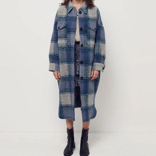 2021 new classic female coat long wool trellis single-breasted great brushed profile felt feminine fashion jacket 88 no0p, Black
2021 new classic female coat long wool trellis single-breasted great brushed profile felt feminine fashion jacket 88 no0p, Black