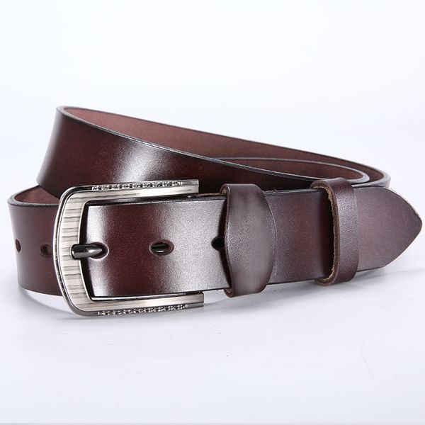2021 new designer luxury classic pin buckle belts mens business genuine leather cow belt gift for men 9f19, Black;brown
2021 new designer luxury classic pin buckle belts mens business genuine leather cow belt gift for men 9f19, Black;brown