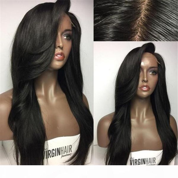 front lace wigs 250% density full lace human hair wigs for black women 7a brazilian wig silk straight lace front human hair wigs, Black;brown
front lace wigs 250% density full lace human hair wigs for black women 7a brazilian wig silk straight lace front human hair wigs, Black;brown