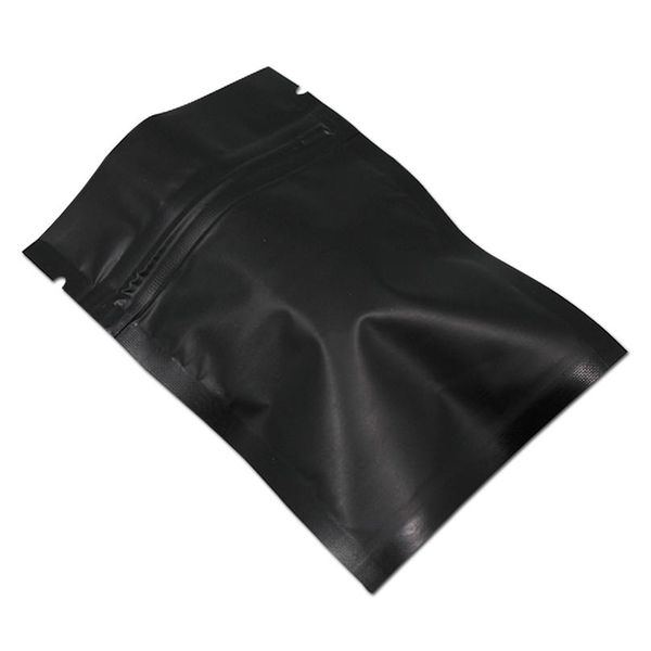 200pcs matte black zip lock aluminum foil package bag mylar foil heat seal zipper packaging pouch for snack candy stor bbyrhy 
200pcs matte black zip lock aluminum foil package bag mylar foil heat seal zipper packaging pouch for snack candy stor bbyrhy