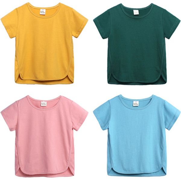 summer boys t-shirts cotton children shirt macaron color for girls short sleeve kids blouse toddler tees baby clothing 1-9t y200704, Blue
summer boys t-shirts cotton children shirt macaron color for girls short sleeve kids blouse toddler tees baby clothing 1-9t y200704, Blue
