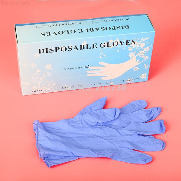 factoryyvyahome 100pcs food disposable universal nitrile latex garden gloves household cleaning blue/white
factoryyvyahome 100pcs food disposable universal nitrile latex garden gloves household cleaning blue/white