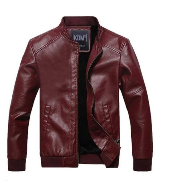 men's jackets winter 2021 leather jacket korean baseball collar slim pu trendy men motorcycle coat, Black;brown
men's jackets winter 2021 leather jacket korean baseball collar slim pu trendy men motorcycle coat, Black;brown