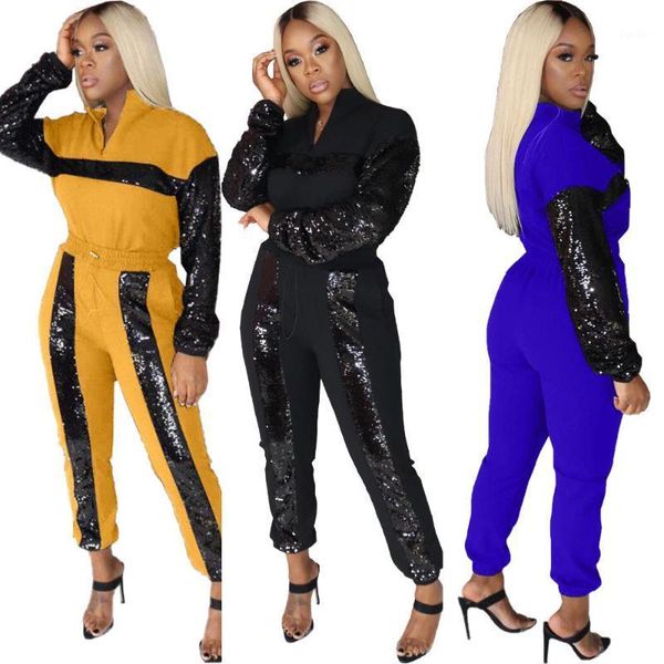 sequined patchwork two piece set sweat suits women stand collar full sleeve crop and pencil pants causal outfits ladies1, White
sequined patchwork two piece set sweat suits women stand collar full sleeve crop and pencil pants causal outfits ladies1, White
