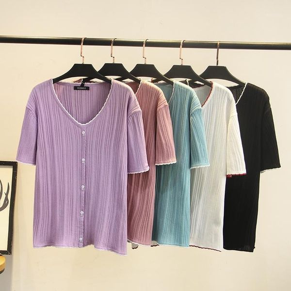 women's sweaters women summer short sleeve striped pullover sweater knitted v-neck korean pull femme jumper female pink white1, White;black
women's sweaters women summer short sleeve striped pullover sweater knitted v-neck korean pull femme jumper female pink white1, White;black