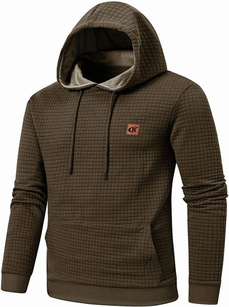 men's long sleeve plaidcloth hooded sweatshirt drawstring casual pullover hoodie k73h#, Black
men's long sleeve plaidcloth hooded sweatshirt drawstring casual pullover hoodie k73h#, Black
