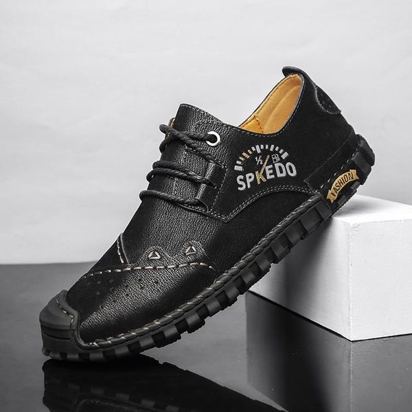big size 38-47 men loafers real leather shoes fashion men boat shoes brand casual leather male flat, Black
big size 38-47 men loafers real leather shoes fashion men boat shoes brand casual leather male flat, Black