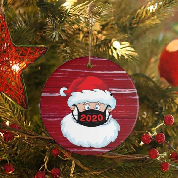 1-30pcs 2020 personalized christmas ornaments wearing mask santa claus hanging tags cartoon pendant navidad home decoration
1-30pcs 2020 personalized christmas ornaments wearing mask santa claus hanging tags cartoon pendant navidad home decoration