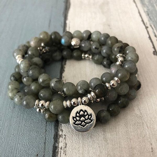 5 wraps bracelet for men trendy 108 mala yoga bracelet or necklace om charm natural import labradorite wraps lotus1, Golden;silver
5 wraps bracelet for men trendy 108 mala yoga bracelet or necklace om charm natural import labradorite wraps lotus1, Golden;silver