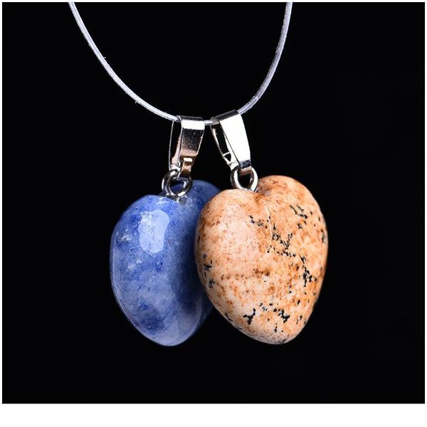 natural crystal rock heart shape love mini crystal guardian gem chakra healing gem fashion pendant diy jewelry couple de qylzlp, Black
natural crystal rock heart shape love mini crystal guardian gem chakra healing gem fashion pendant diy jewelry couple de qylzlp, Black
